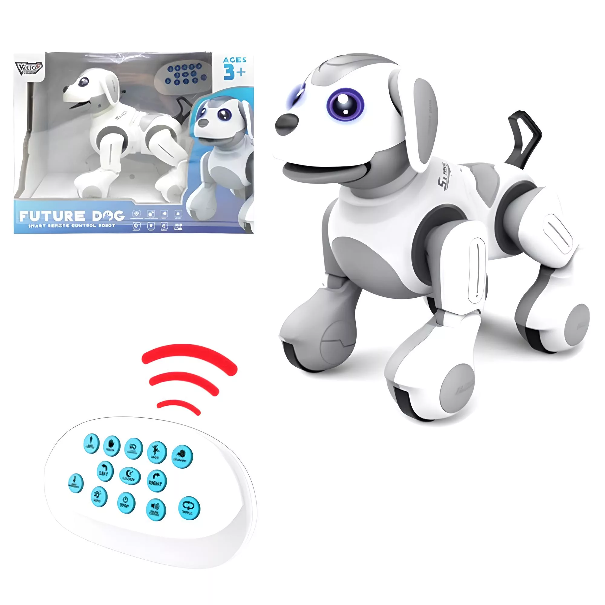 ربات کنترلی مدل سگ هوشمند سنسوردار کد G51