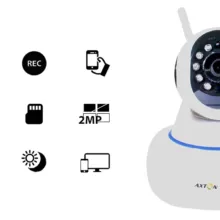 دوربین مداربسته گردان بی سیم اکستون مدل M6023Y