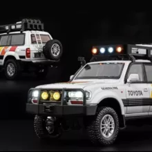 ماکت ماشین چه ژی مدل تویوتا لندکروزر Toyota Land Cruiser LC80 کد W100