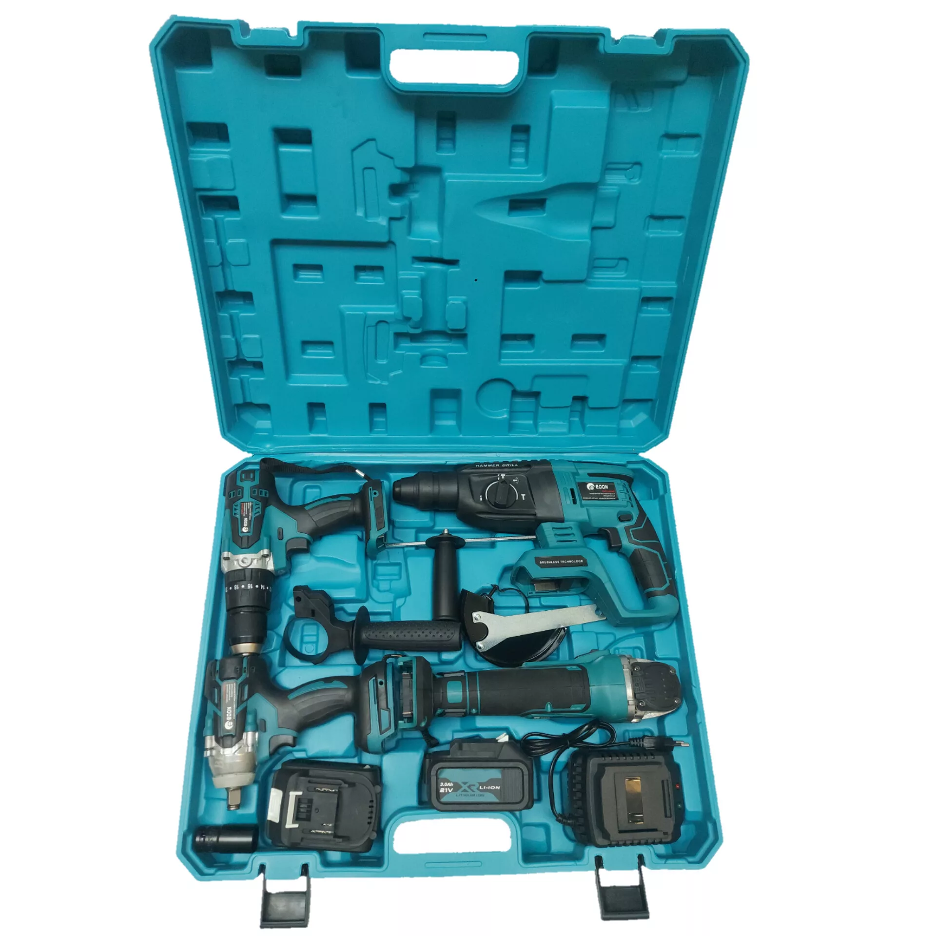 ابزار شارژی صنعتی ادون مدل BRL4 مجموعه 4 عددی