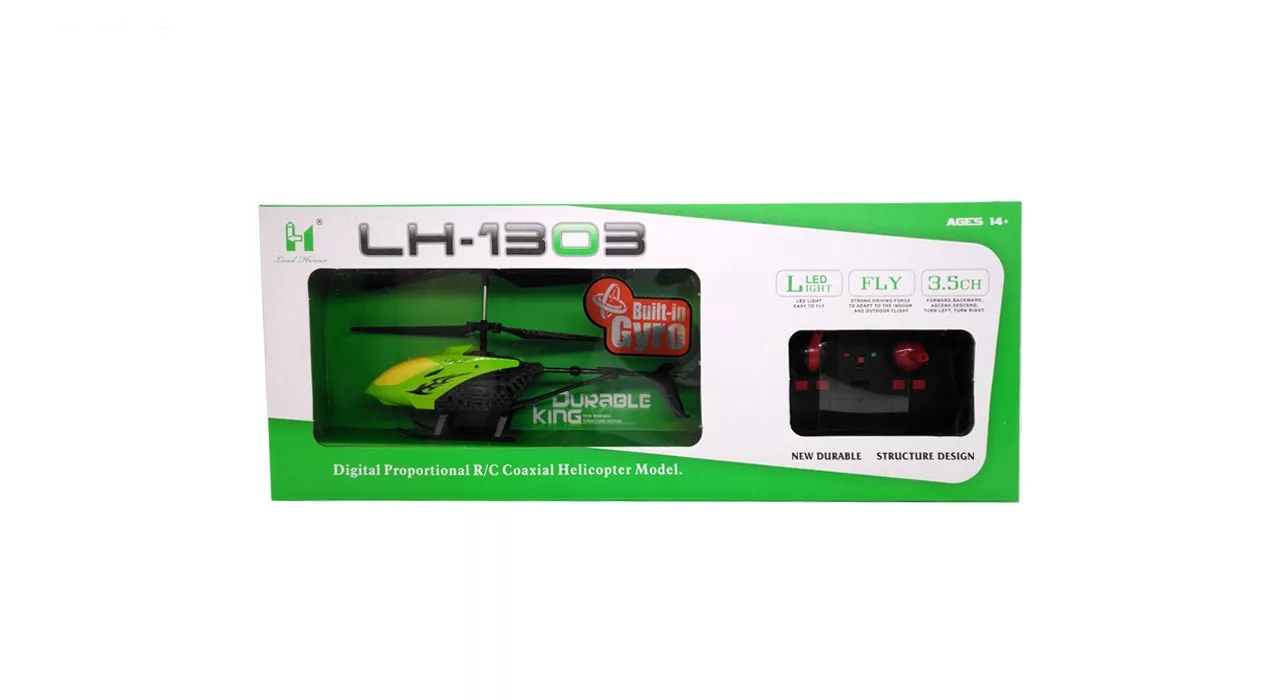 هلیکوپتر کنترلی ال اچ مدل 1303 کد KTM-033-3 همراه کارت قصه گوی کیدتونز