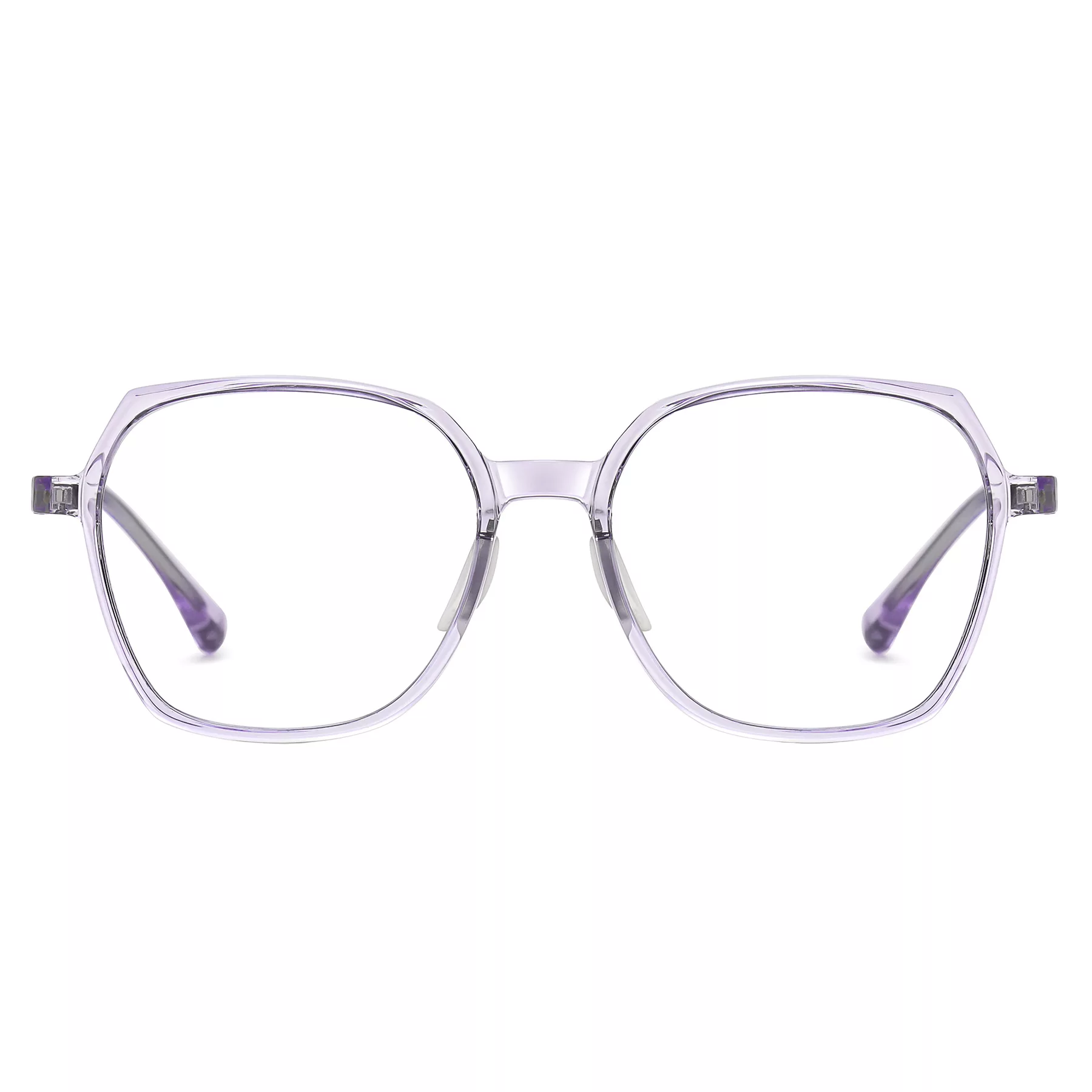 فریم عینک طبی چند ضلعی مدل TRLD208C122P81 مناسب برای صورت گرد و بیضی