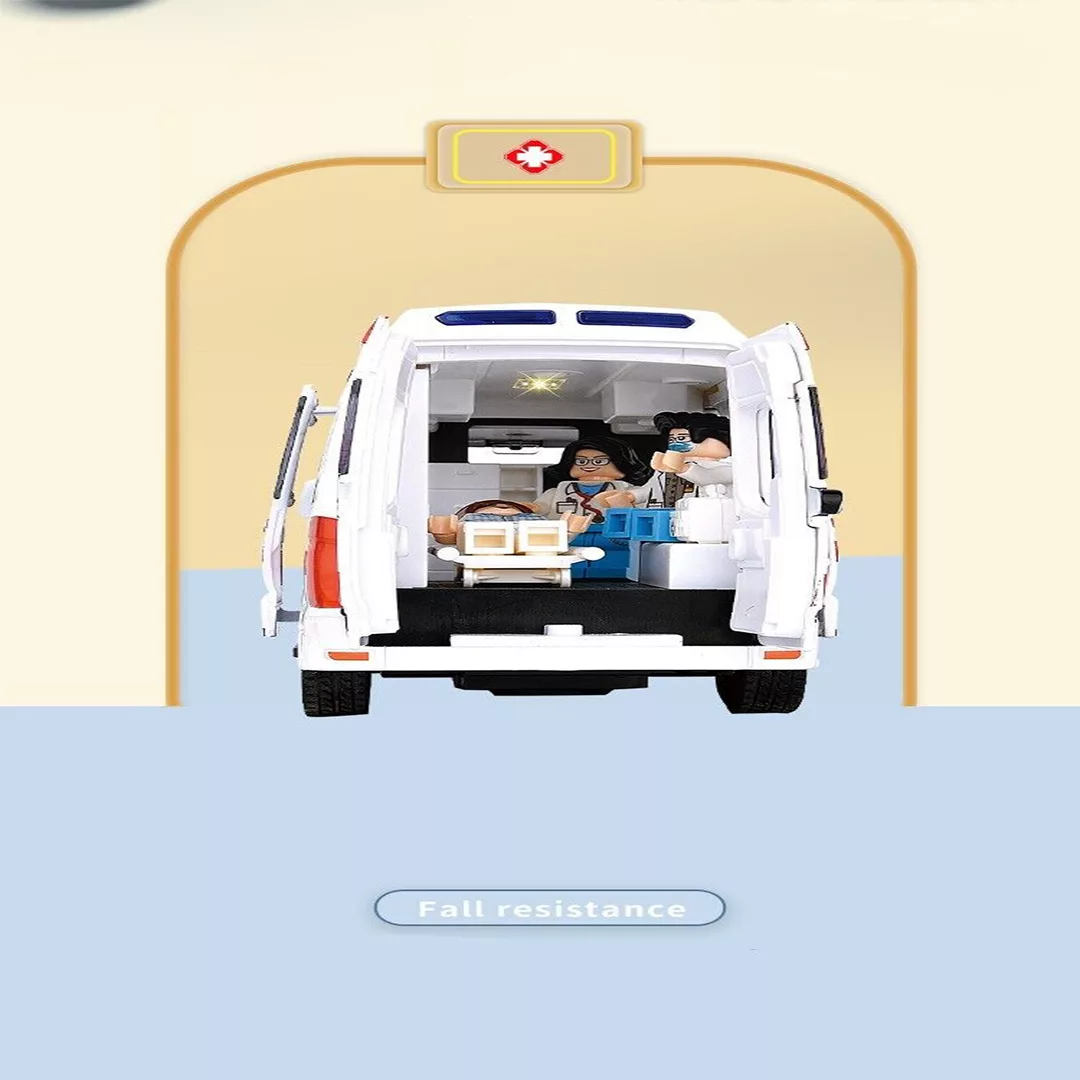 ماشین بازی مدل 911 Ambulance benz