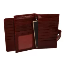 کیف پول زنانه کهن چرم مدل lw44-12