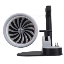 ماکت موتور هواپیما طرح فن USB با مه پاش مدل NIKOLA Toy