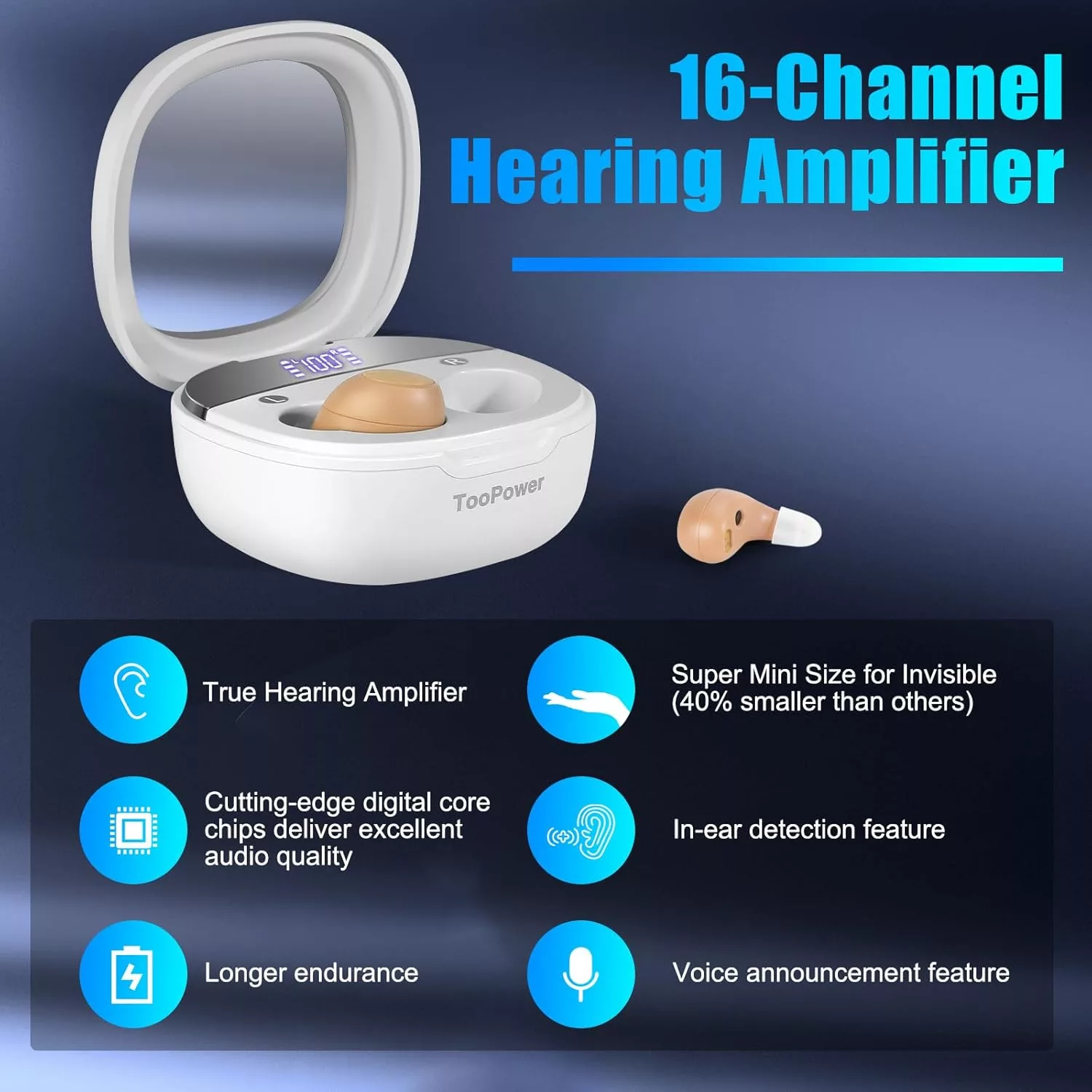 سمعک توپاور مدل TM-1122