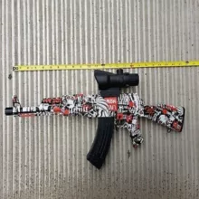 تفنگ بازی مدل کلاشینکف تیر ژله ای AK47