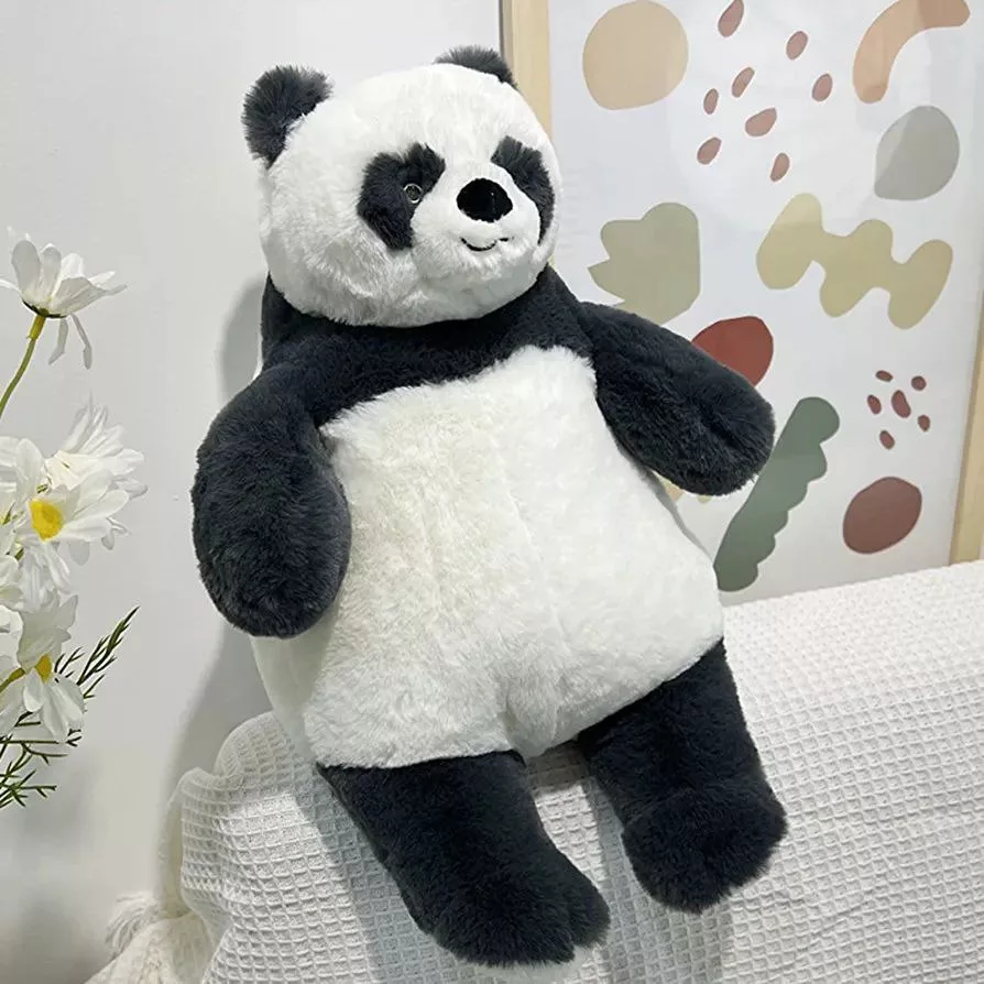عروسک طرح پاندا مدل تپل ارتفاع 80 سانتیمتر