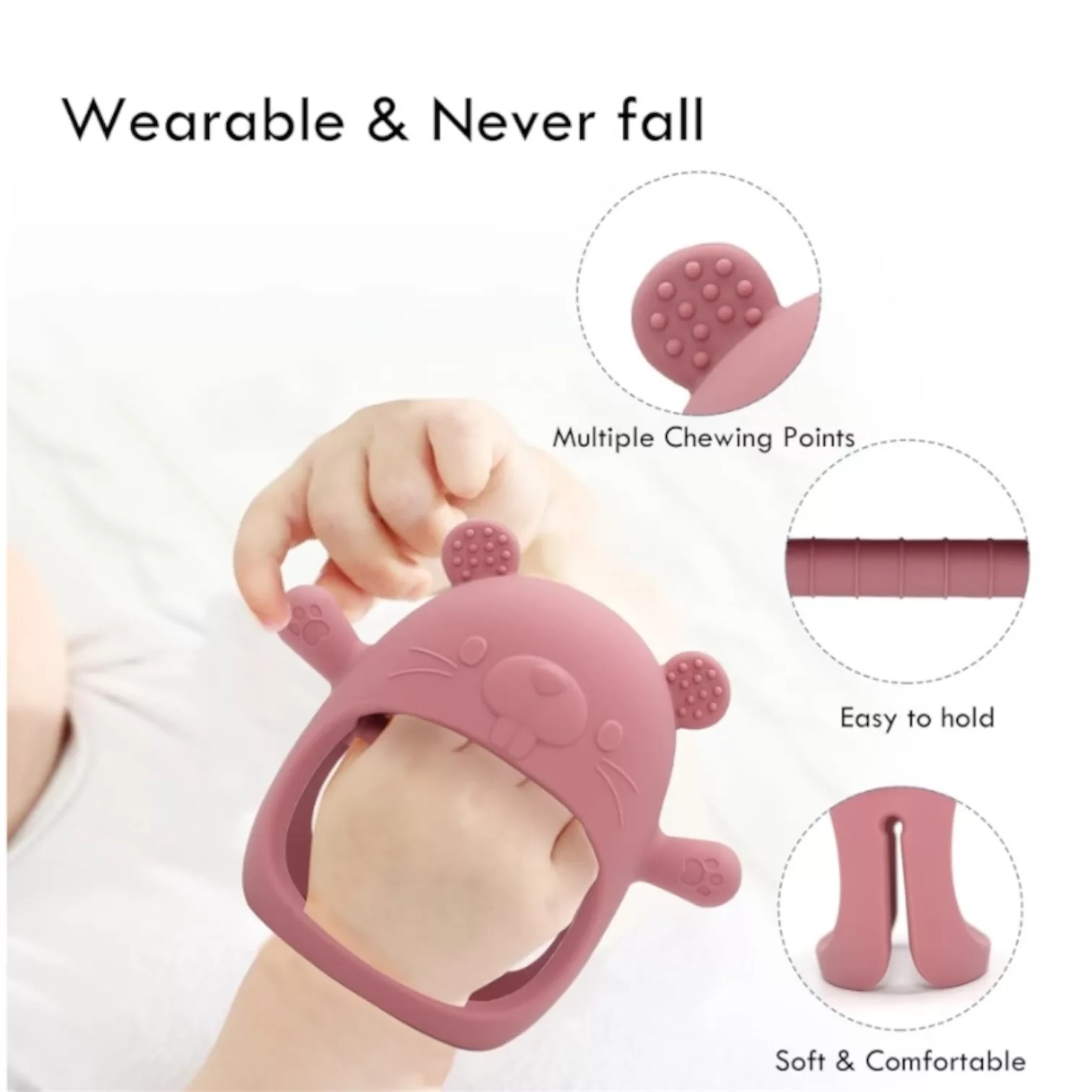 پستانک ارتودنسی مدل سیلیکونی کد DN33