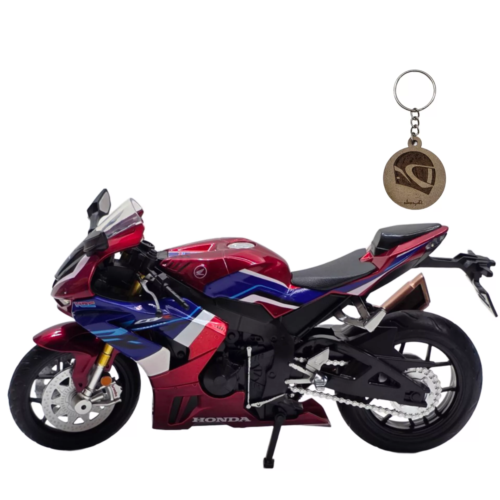ماکت موتور ناب سل مدل هوندا HONDA CBR1000RR-R FIREBLADE SP به همراه جاسوییچی