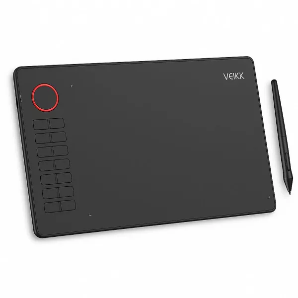 قلم نوری با صفحه نمایش  6*10 اینچ ویک مدل VAEIKK  A15PRO