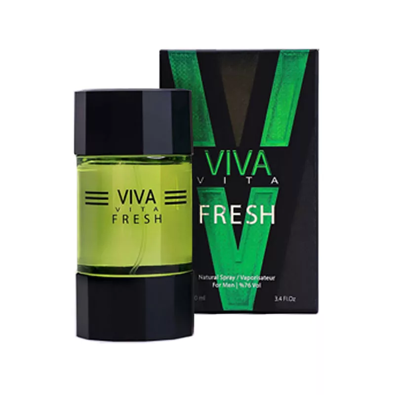 ادو پرفیوم مردانه ویوا ویتا مدل fresh حجم 100 میلی لیتر