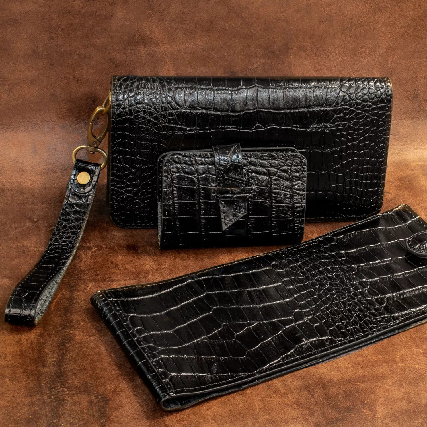 ست هدیه چرم عطارد مدل A06