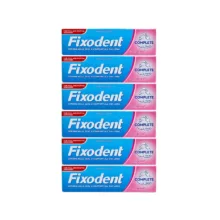چسب دندان مصنوعی فیکسودنت مدل 02 وزن 40 گرم مجموعه 6 عددی
