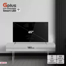 تلویزیون 65 اینچ کیو ال ای دی هوشمند جی پلاس مدل GTV-65SQ758NX