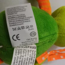 عروسک سی اند ای طرح قورباغه مدل موزیکال ارتفاع 20 سانتیمتر