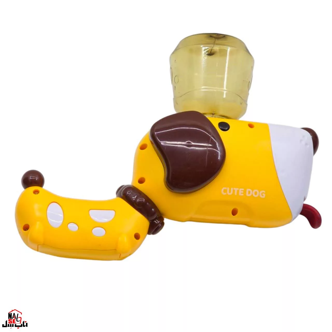 تفنگ آب پاش ناب سل مدل شارژی مخزن دار طرح سگ زبون دراز بامزه