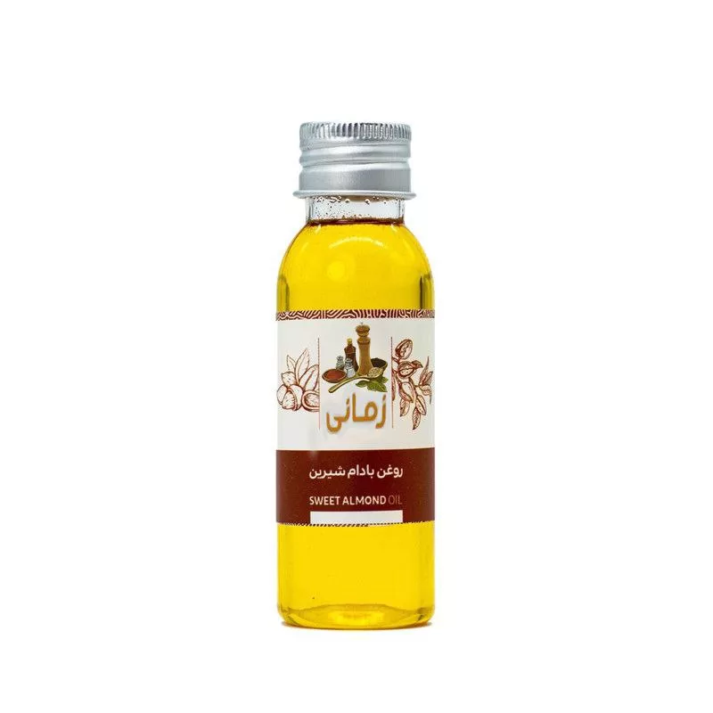 روغن بادام شیرین زمانی مدل پرس سرد حجم 550 میلی لیتر