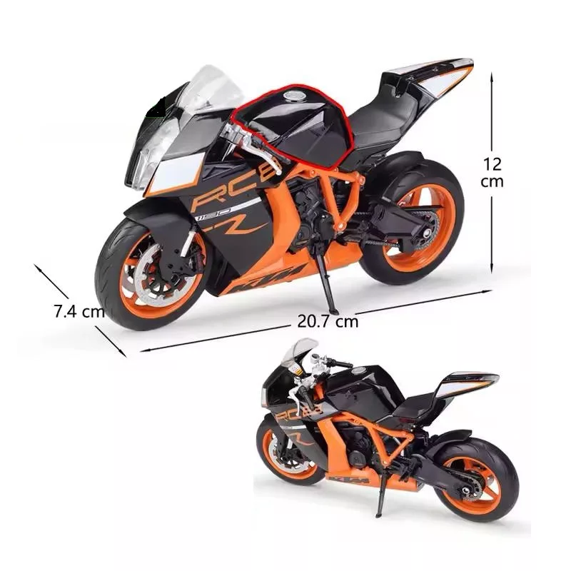 ماکت موتور ولی مدل KTM 1190 RC8 R