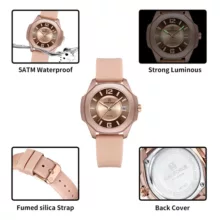 ساعت مچی عقربه ای زنانه نیوی فورس مدل کیوتNf7071