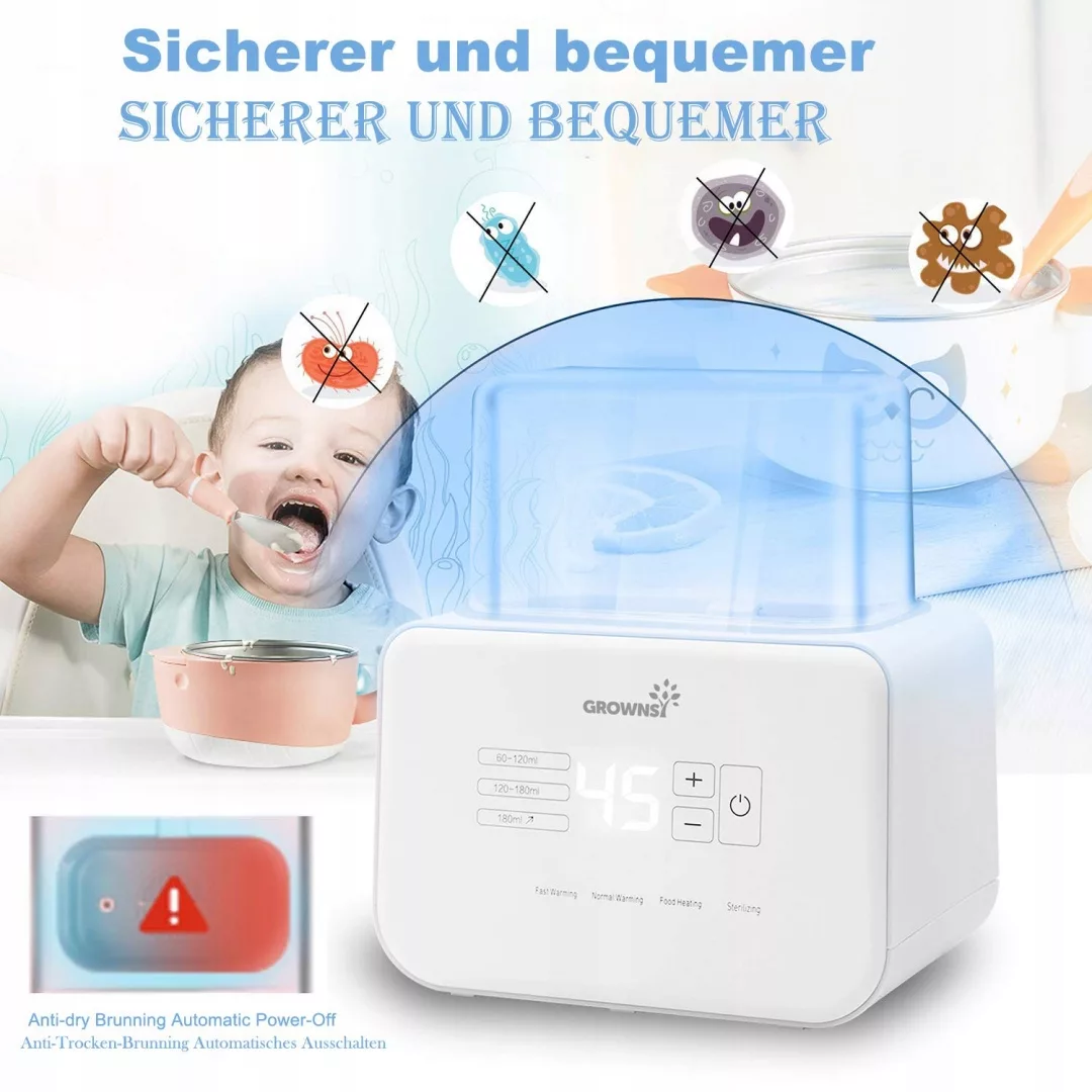 گرم کننده شیشه شیر گرونس مدل W3