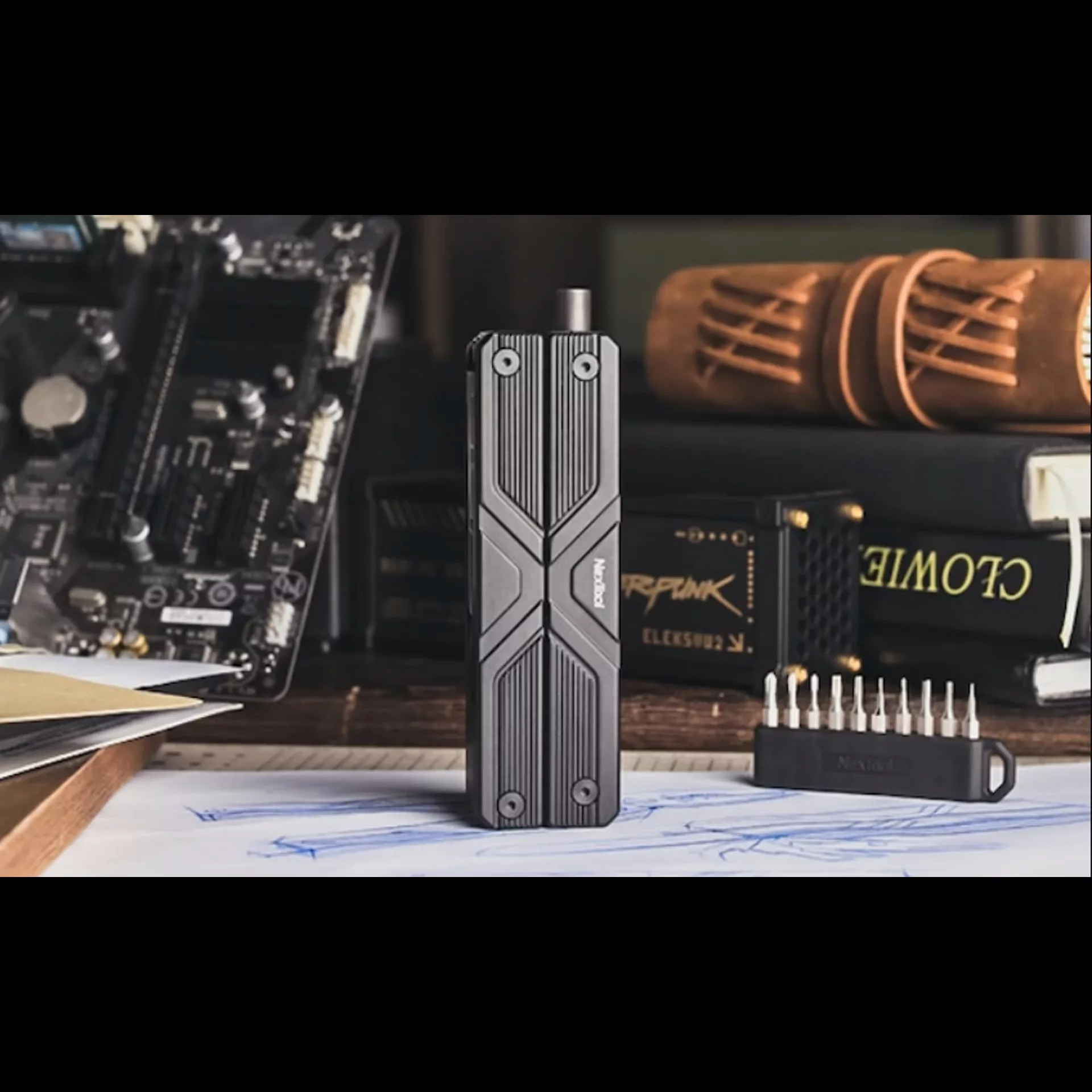 ابزار چندکاره شارژی نکس تول مدل GEMINI ELECTRIC MULTI-FUNCTIONAL KNIFE