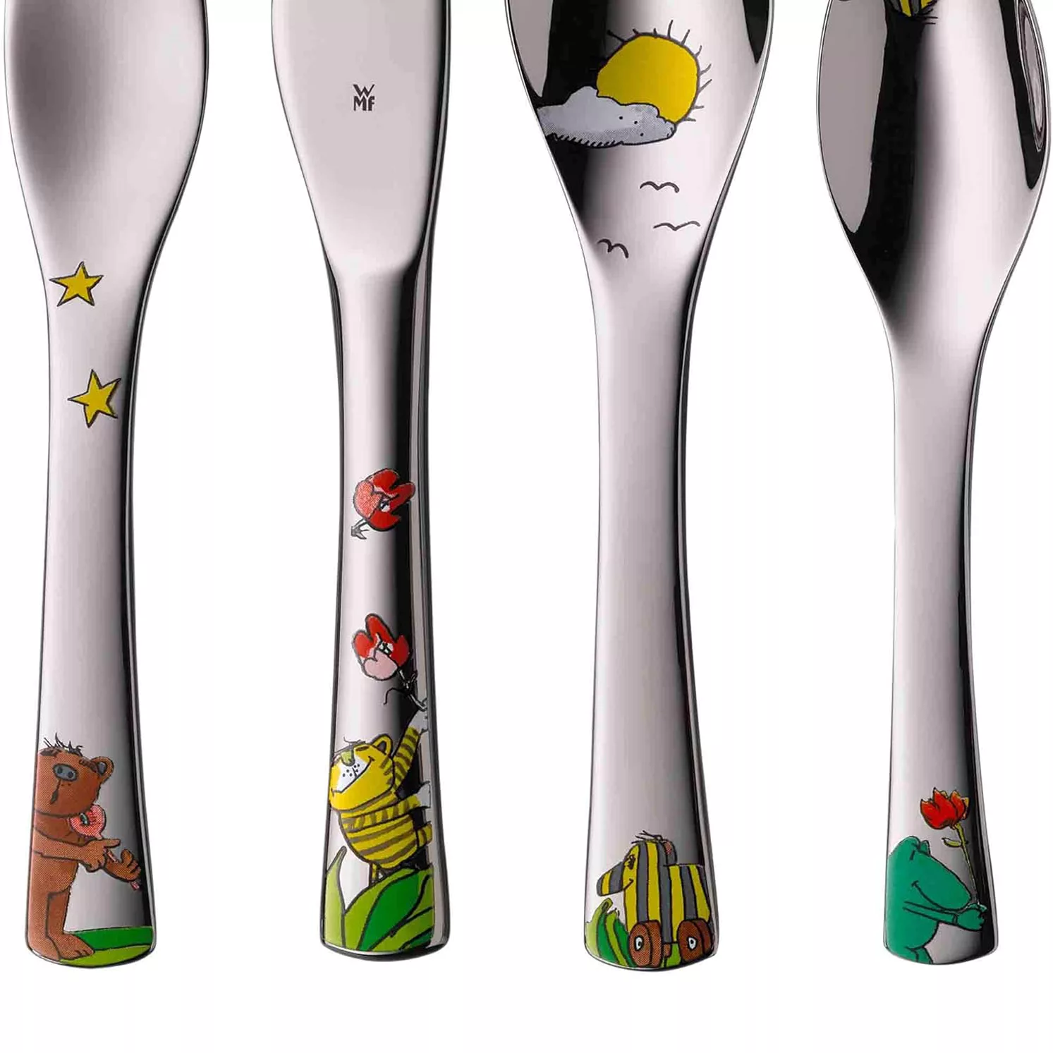 ست قاشق و چنگال و کارد کودک دبلیو ام اف مدل Janosch مجموعه 4 عددی