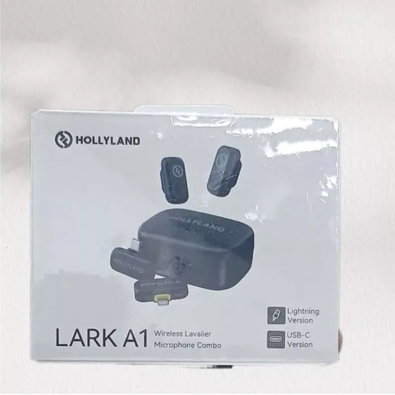 میکروفن بی سیم هالی لند مدل Lark A1 Combo با درگاه USB-C و Lightning