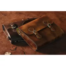 کیف رودوشی چرم بارثاوا مدل 1256