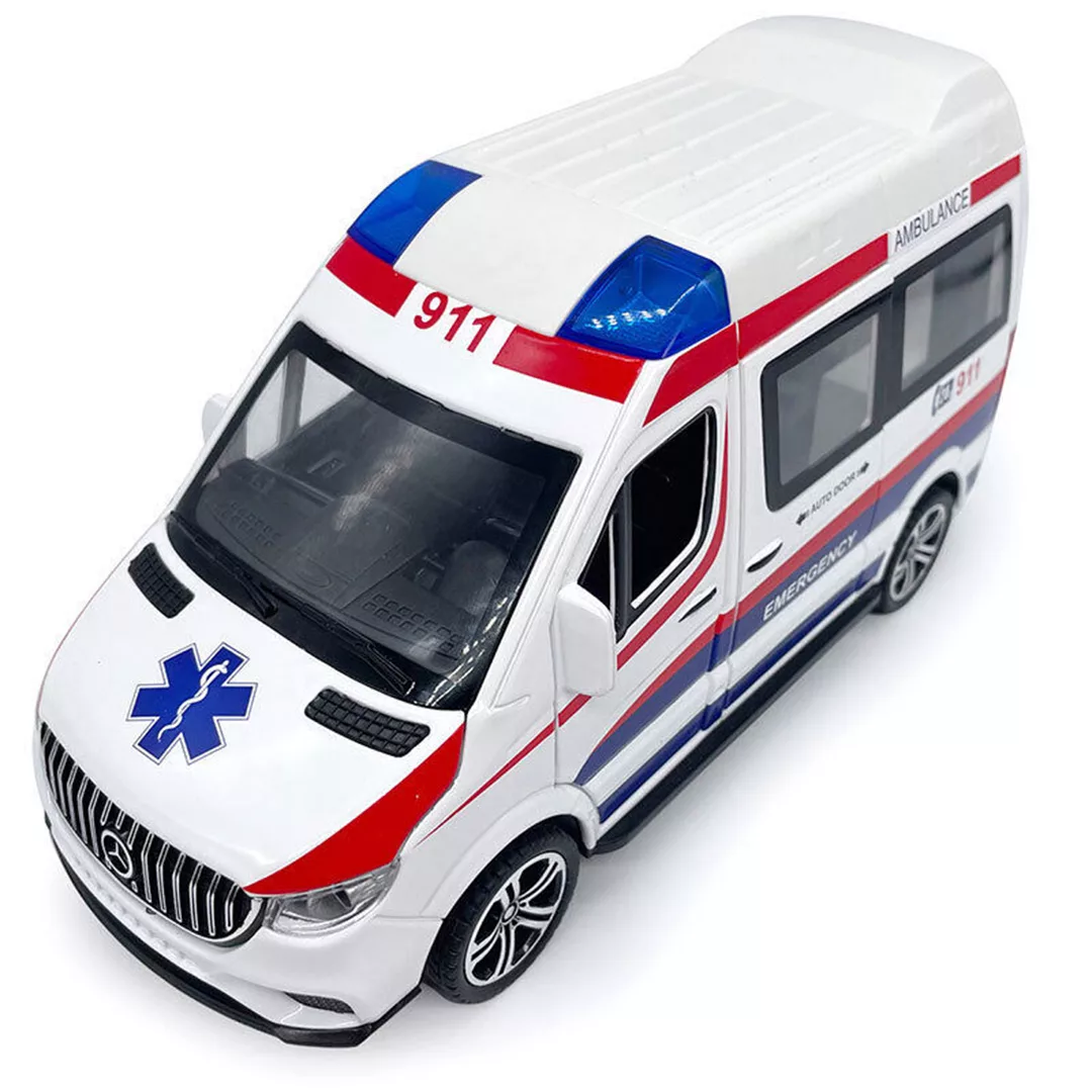 ماشین بازی مدل 911 Ambulance benz