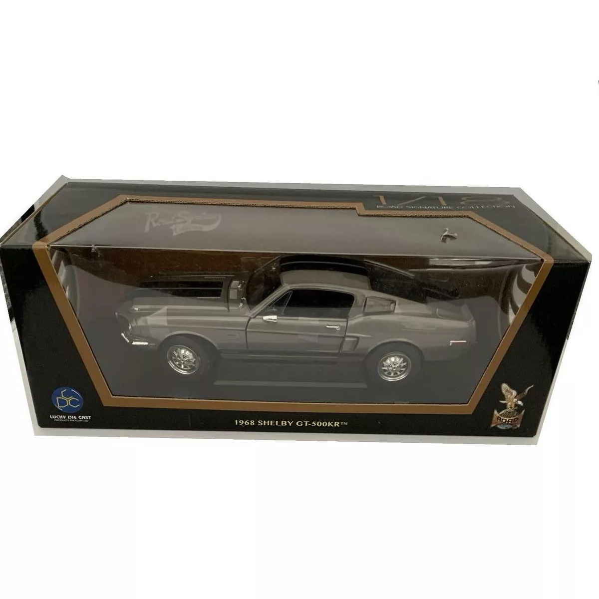 ماکت ماشین لوکی دایکست مدل Road Signature 1968 Shelby G.T. 500 KR