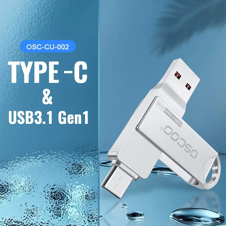 فلش مموری اوسکو مدل CU-002 ظرفیت 128 گیگابایت