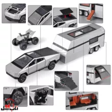 ماکت ماشین ناب سل مدل تسلا سایبر تراک مجموعه سه عددی