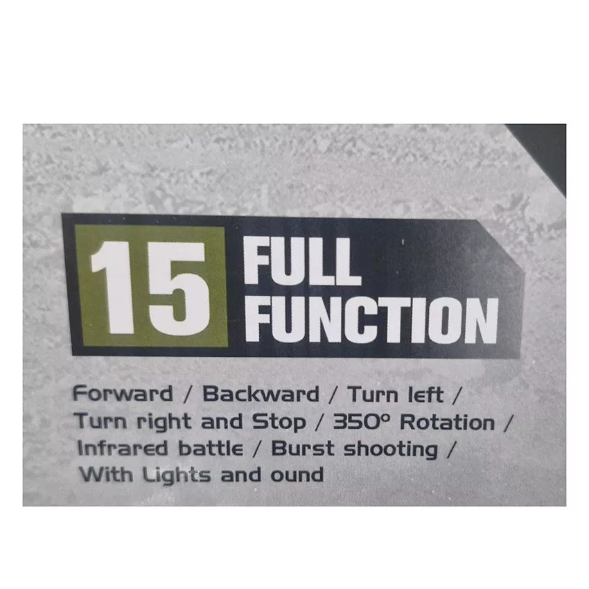 تانک بازی کنترلی مدل جنگی طرح چریکی کد AKX535-2