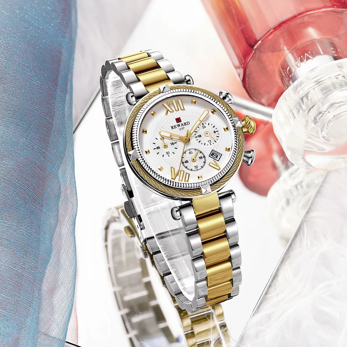 ساعت مچی عقربه ای زنانه ریوارد مدل 63084L