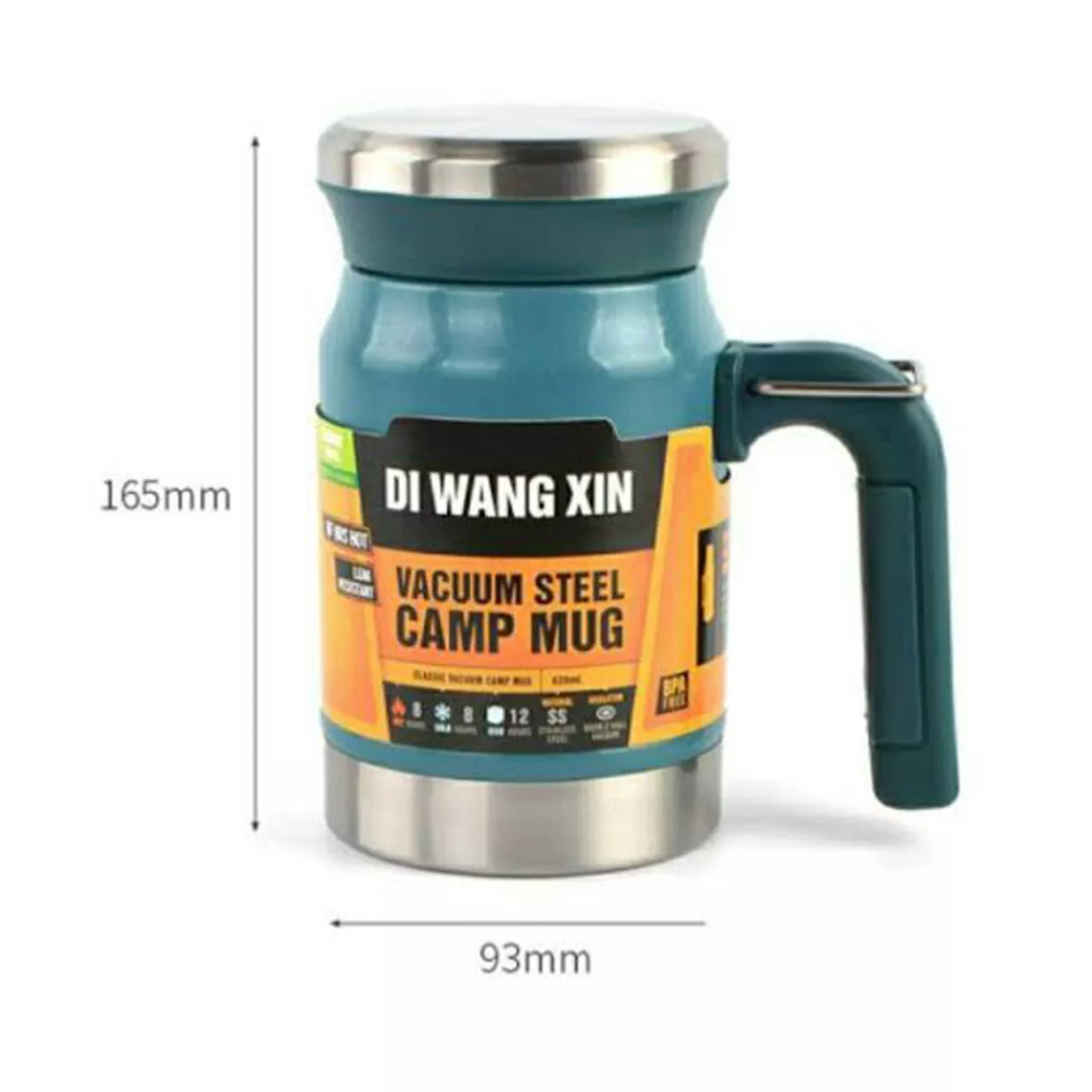 ماگ سفری دیوانگ ژین مدل CAMP کد 5102 گنجایش 0.62 لیتر