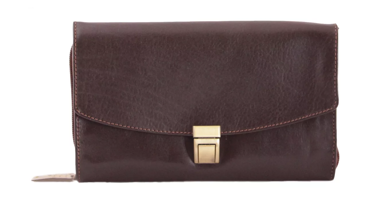 کیف پول زنانه چرم بارز مدل DG5