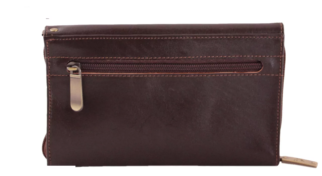 کیف پول زنانه چرم بارز مدل DG5