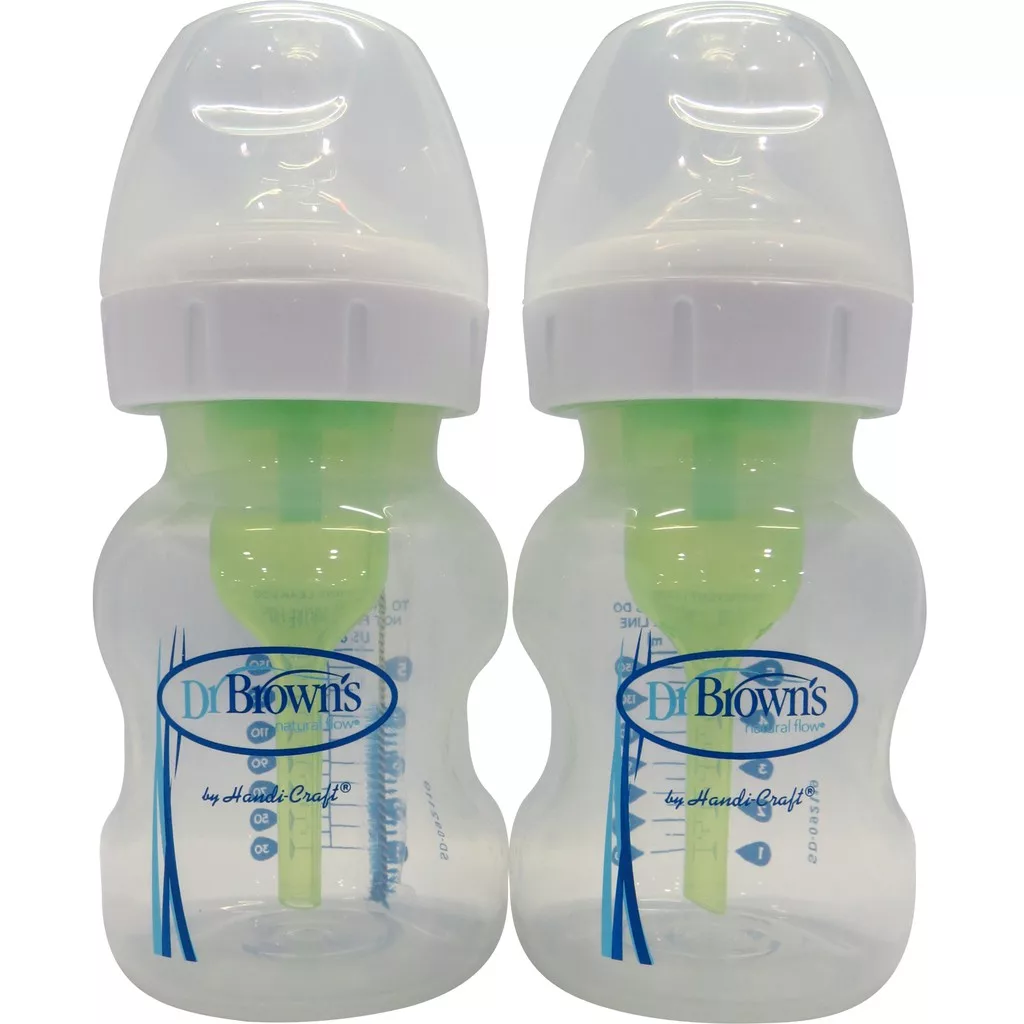 شیشه شیر دکتر براونز مدل WB52600 بسته 2 عددی گنجایش 150 میلی لیتر