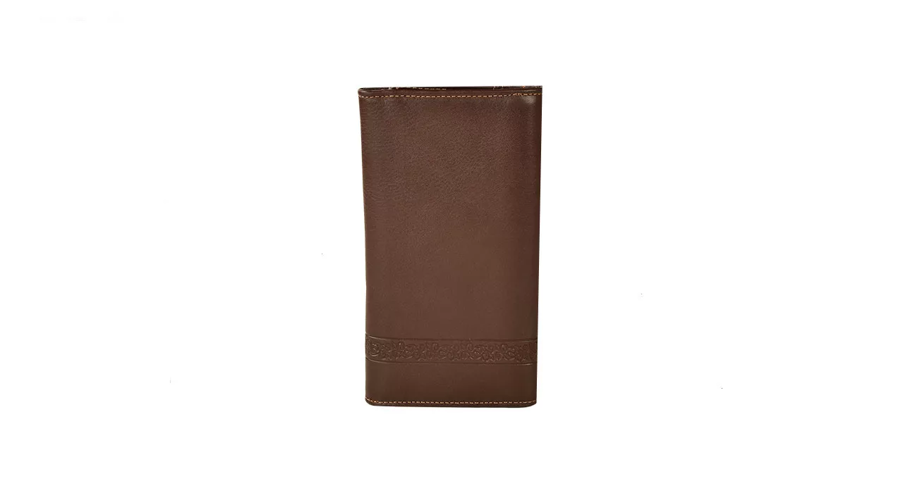کیف پول زنانه چرم طبیعی پارینه مدل LW5-7