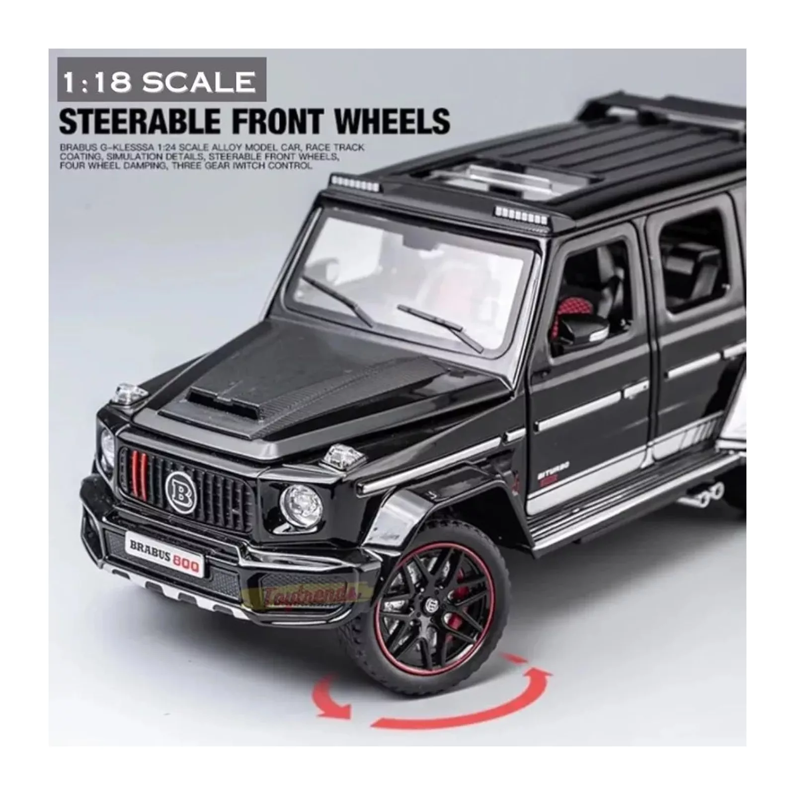 ماشین بازی مدل Mercedes-Benz G-Class دودزا