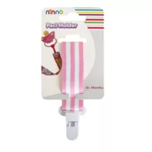 بند پستانک نیننو مدل Pink Stripes
