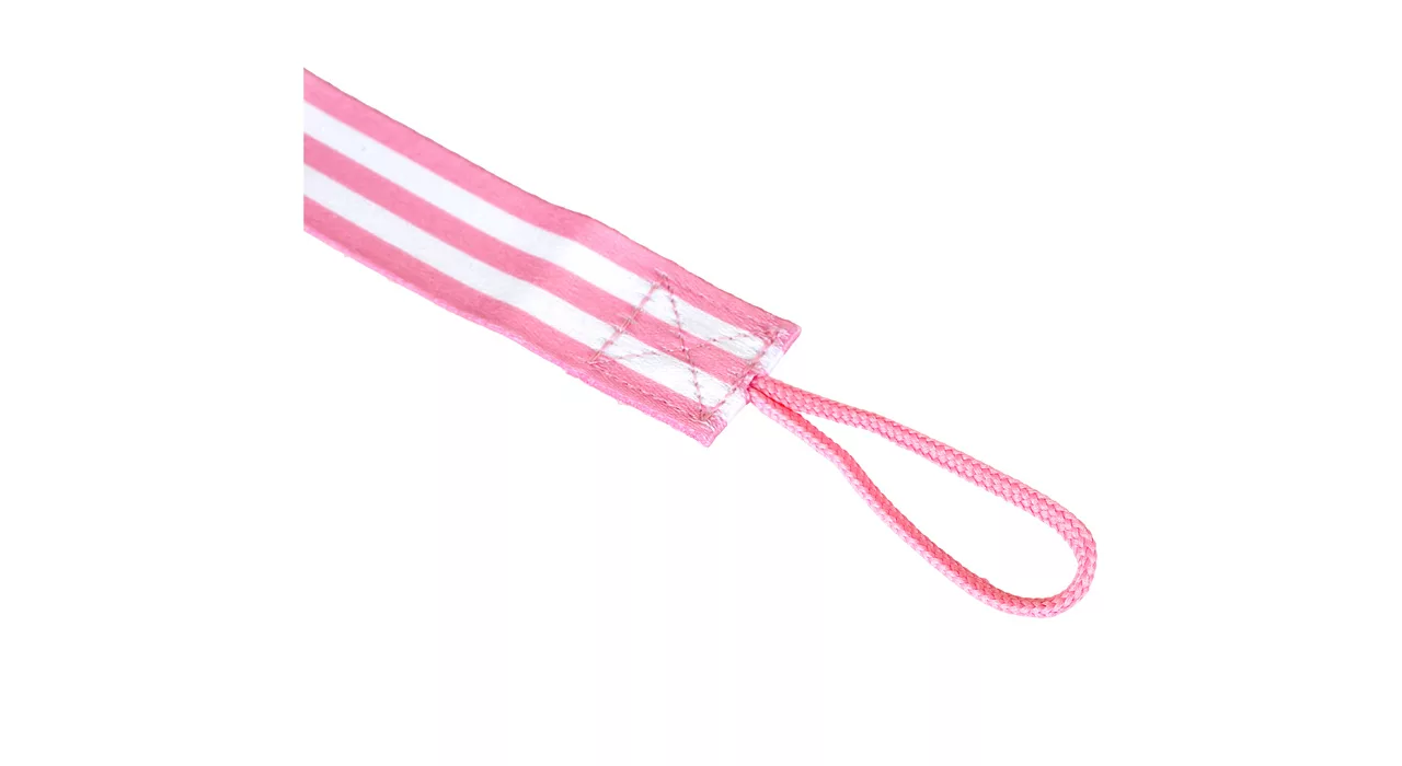 بند پستانک نیننو مدل Pink Stripes