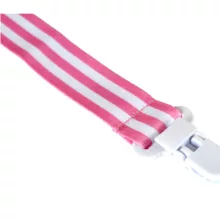 بند پستانک نیننو مدل Pink Stripes
