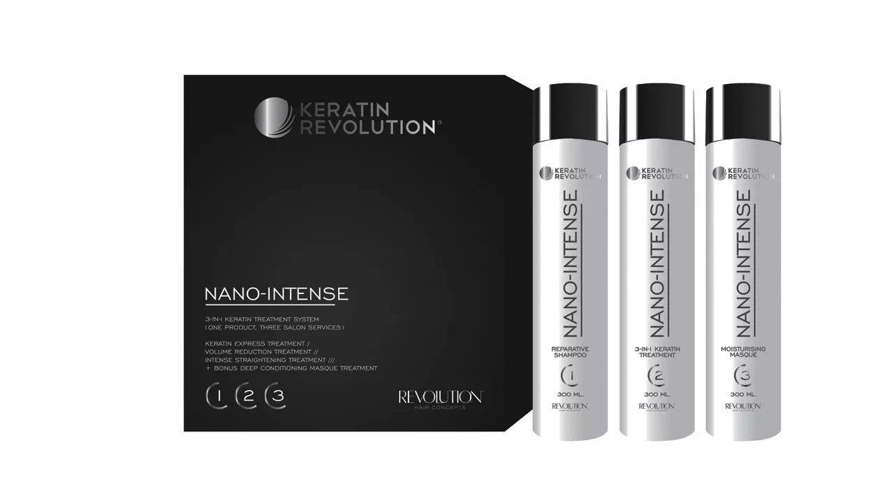 پک کراتینه مو کراتین رولوشن مدل نانو اینتنس 300 میلی لیتر