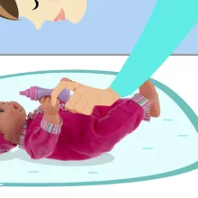 عروسک بلیندا مدل Lovely Baby ارتفاع 29 سانتی متر