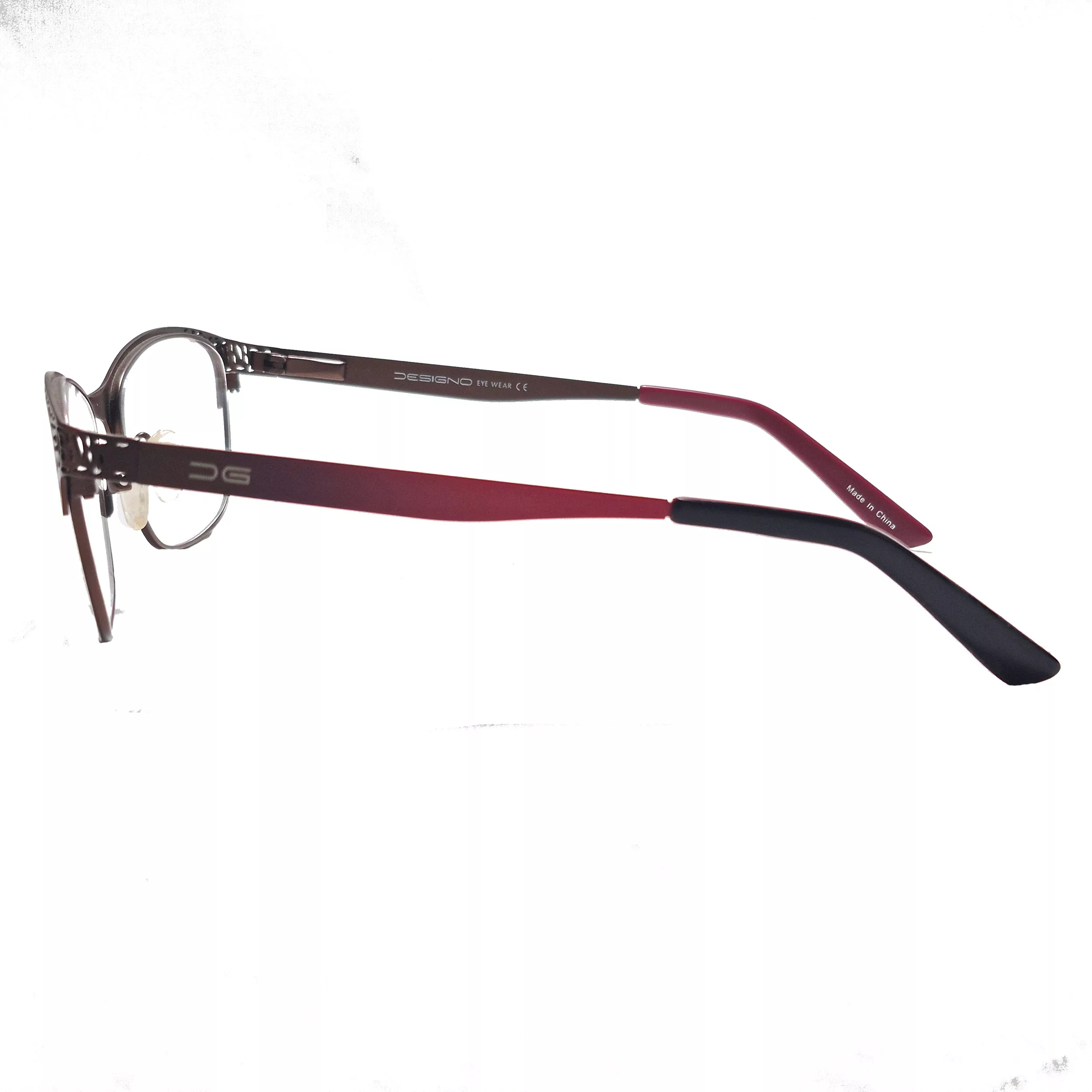 فریم عینک طبی مستطیلی زنانه دیزاینو مدل 1142 مناسب برای صورت های گرد و بیضی