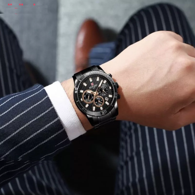 ساعت مچی عقربه ای ریوارد مدل RD-81009-bl