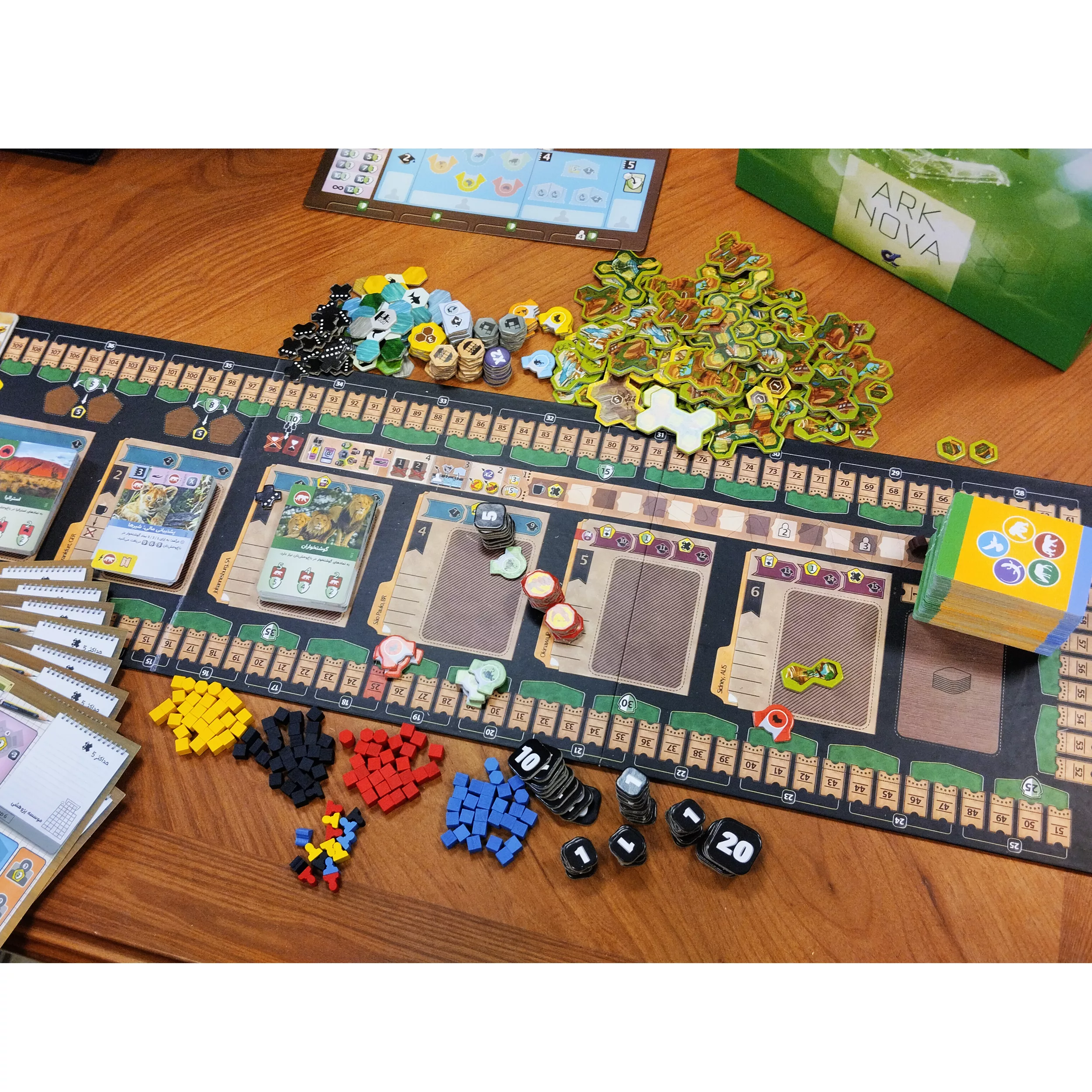 بازی فکری مدل آرک نووا Ark Nova