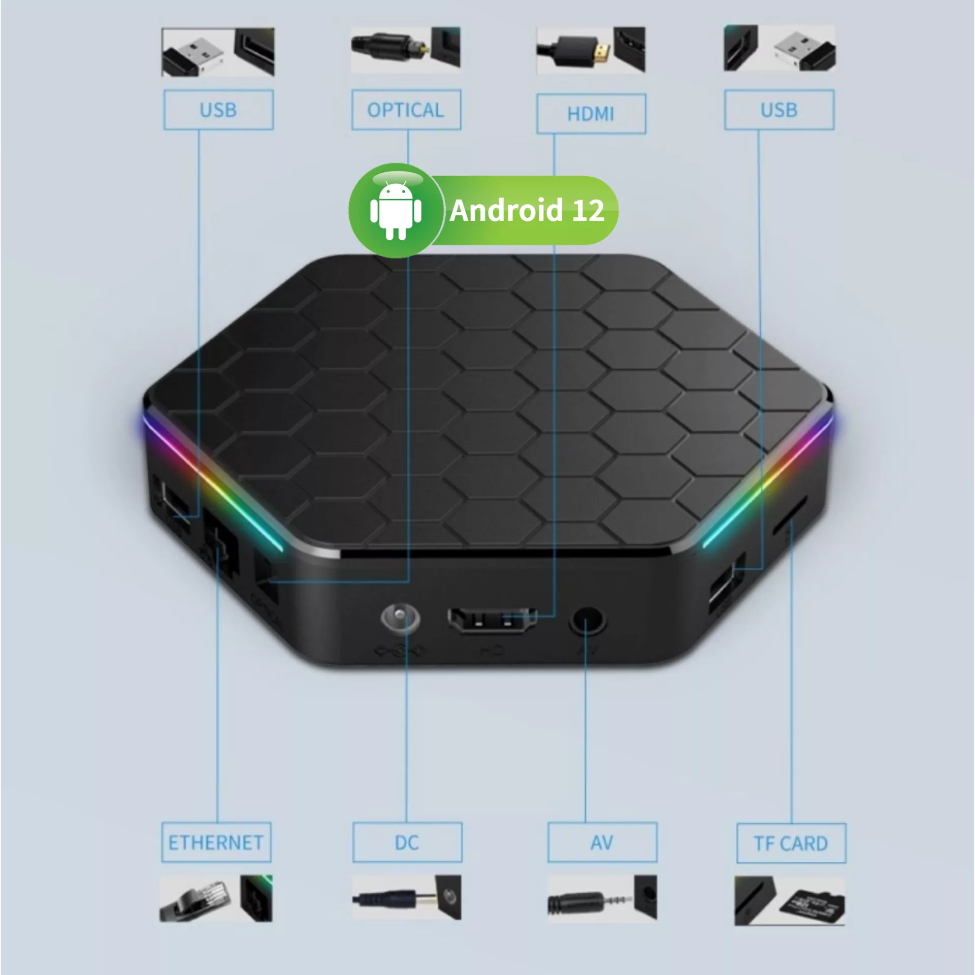 اندروید باکس سانول مدل T95Z PLUS-ANDROID12